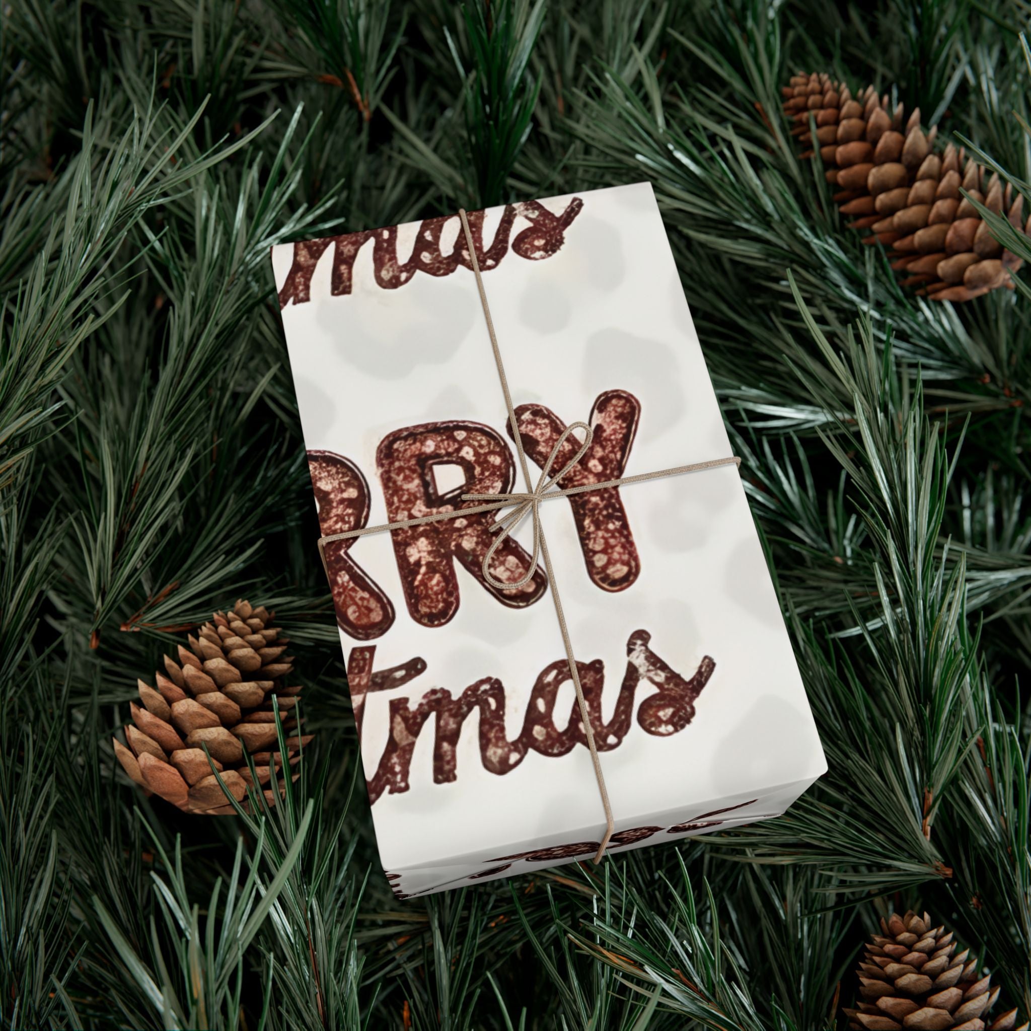 MChristmas Sequin Luxury Gift Wrap