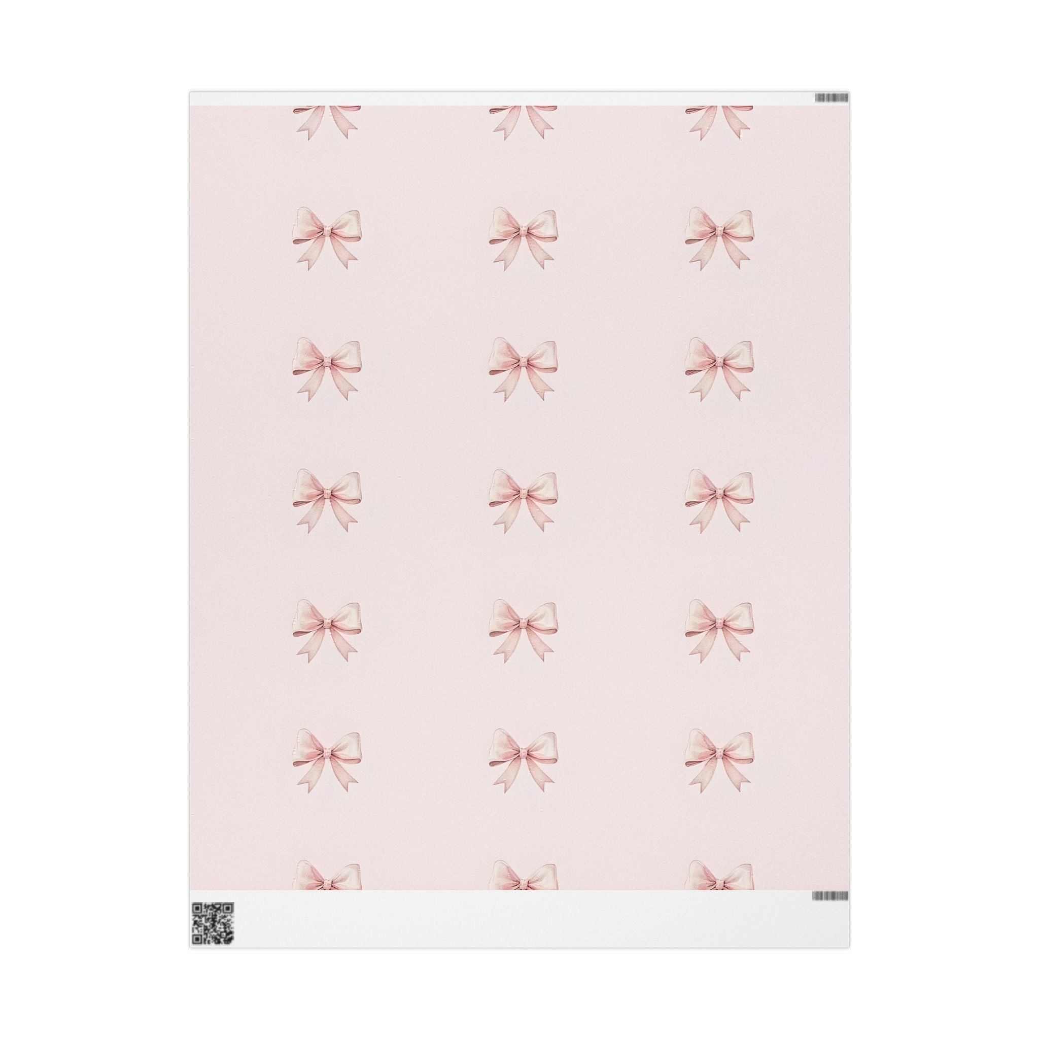 Elegant Bow Wrapping Paper, Gift Wrap for Birthdays, Holidays, Weddings, Custom Gift Packaging, Party Supplies