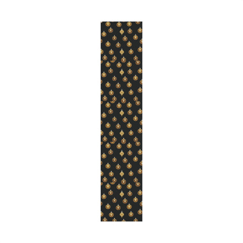 Bright Gold Ornaments Luxury Gift Wrap