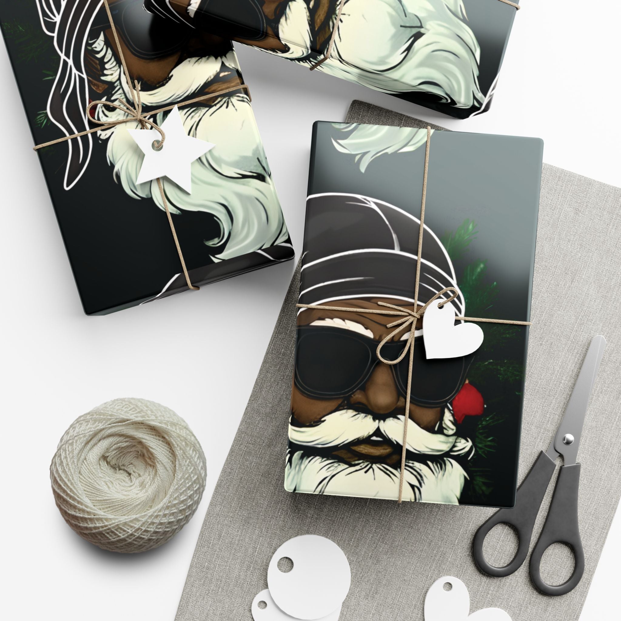 Durag Santa Luxury Gift Wrap