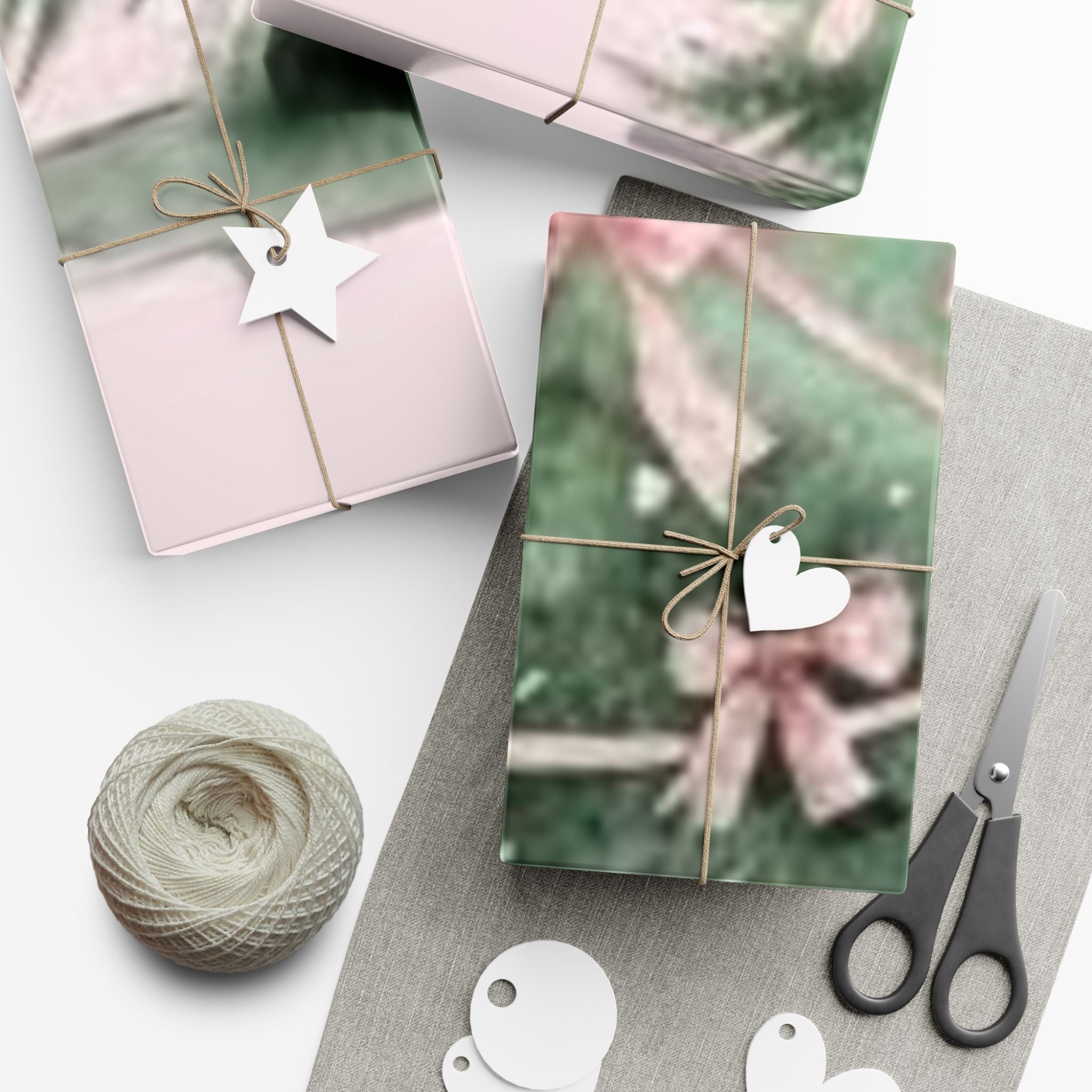 Pink Bow Tree Luxury Gift Wrap