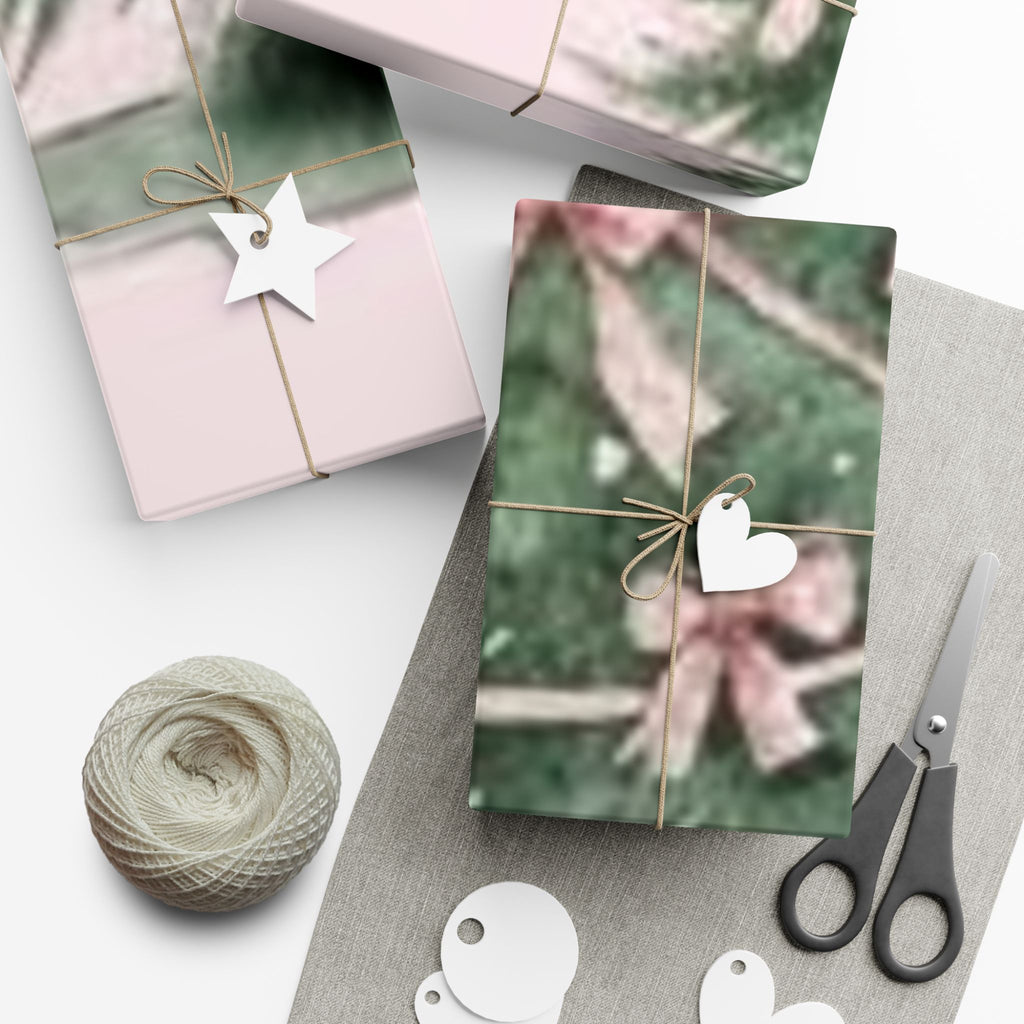 Pink Bow Tree Luxury Gift Wrap