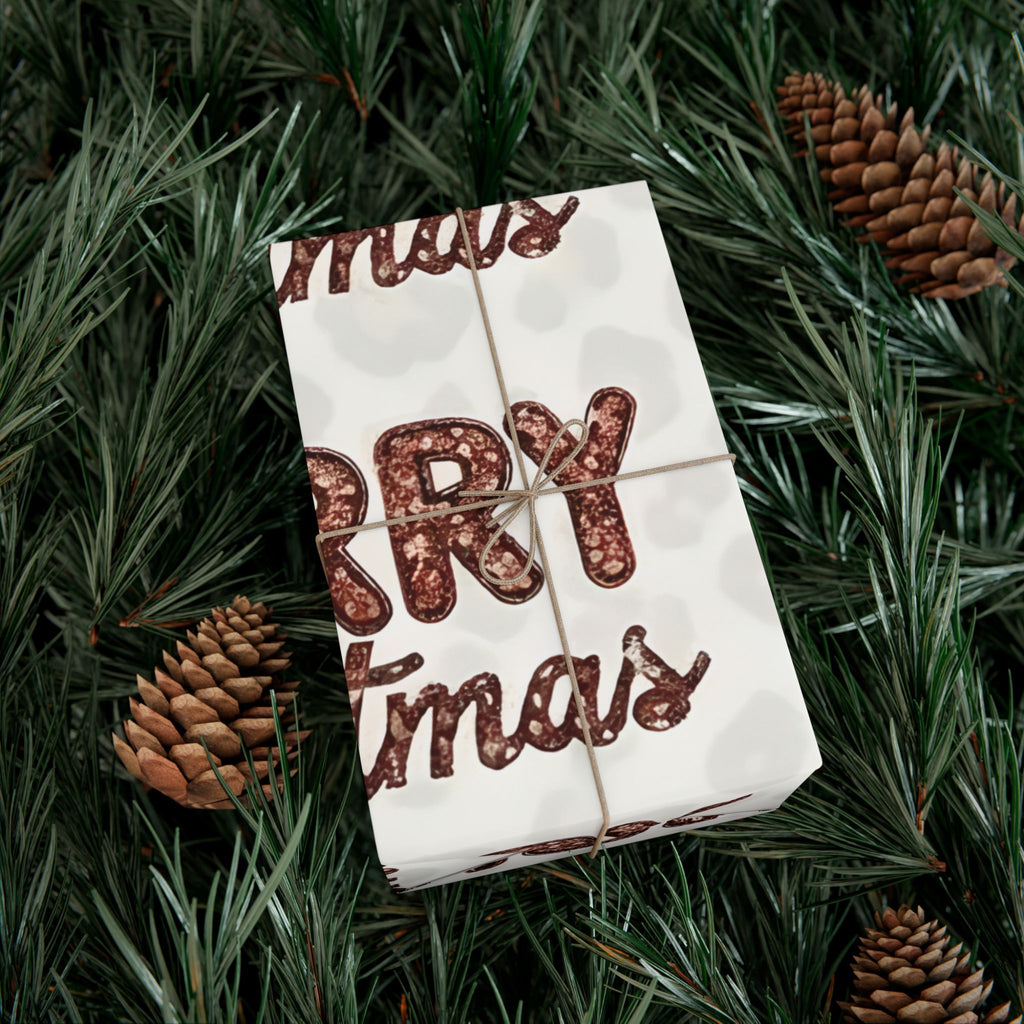 MChristmas Sequin Luxury Gift Wrap